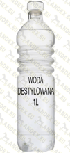 Woda zdemineralizowana 1l
