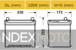 Akumulator 12V 60Ah CENTRA START-STOP EFB CL604