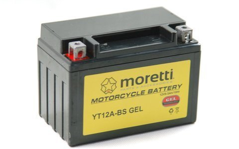 Akumulator AGM (Gel) MT12A-BS 9,5 Ah  Moretti