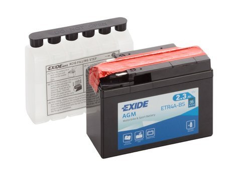 Battery 12V   2,3Ah YTR4A-BS EXIDE