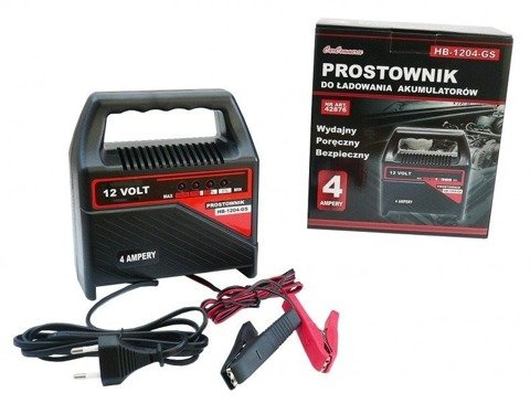 Prostownik 12V 4A HB-1204
