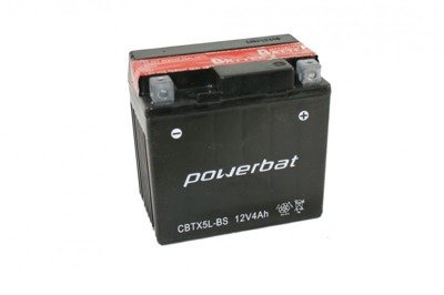 Akumulator Powerbat 4Ah CBTX5L-BS YTX5L-BS ETX5L-B