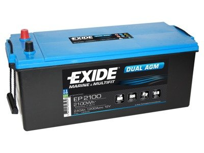 Akumulator 12V 240Ah EXIDE DUAL AGM EP2100