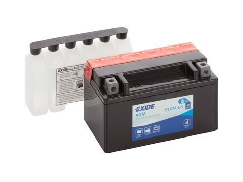 Akumulator EXIDE ETX7A-BS YTX7A-BS CBTX7A-BS 6Ah