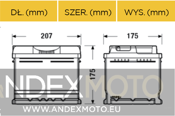 Akumulator 12V 44Ah S4001 BOSCH S4