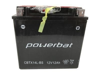 Akumulator Powerbat 12Ah CBTX14L-BS YTX14L-BS 