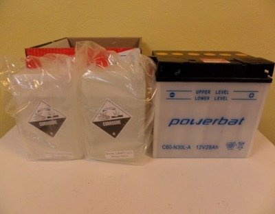 Battery 12 V 30 Ah POWERBAT C60-N24L-A