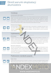 Akumulator 12V 40Ah EXIDE EQUIPMENT GEL ES450