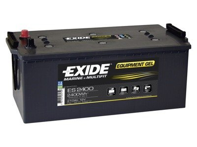 Battery 12V 210Ah EXIDE EQUIPMENT GEL ES2400