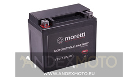 Akumulator AGM (Gel) MTX12-BS 12 Ah Moretti