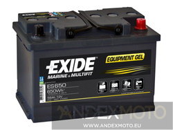 Akumulator 12V 56Ah EXIDE EQUIPMENT GEL ES650 