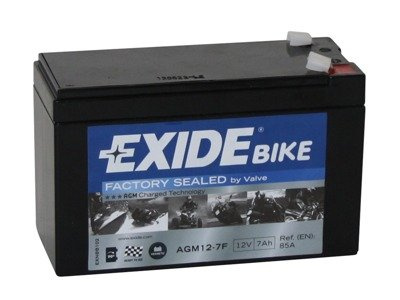 Battery 12V   7Ah AGM12-7F EXIDE