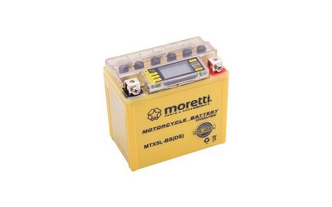 Akumulator AGM I-Gel MTX5L-BS 5Ah Moretti wskaźnik