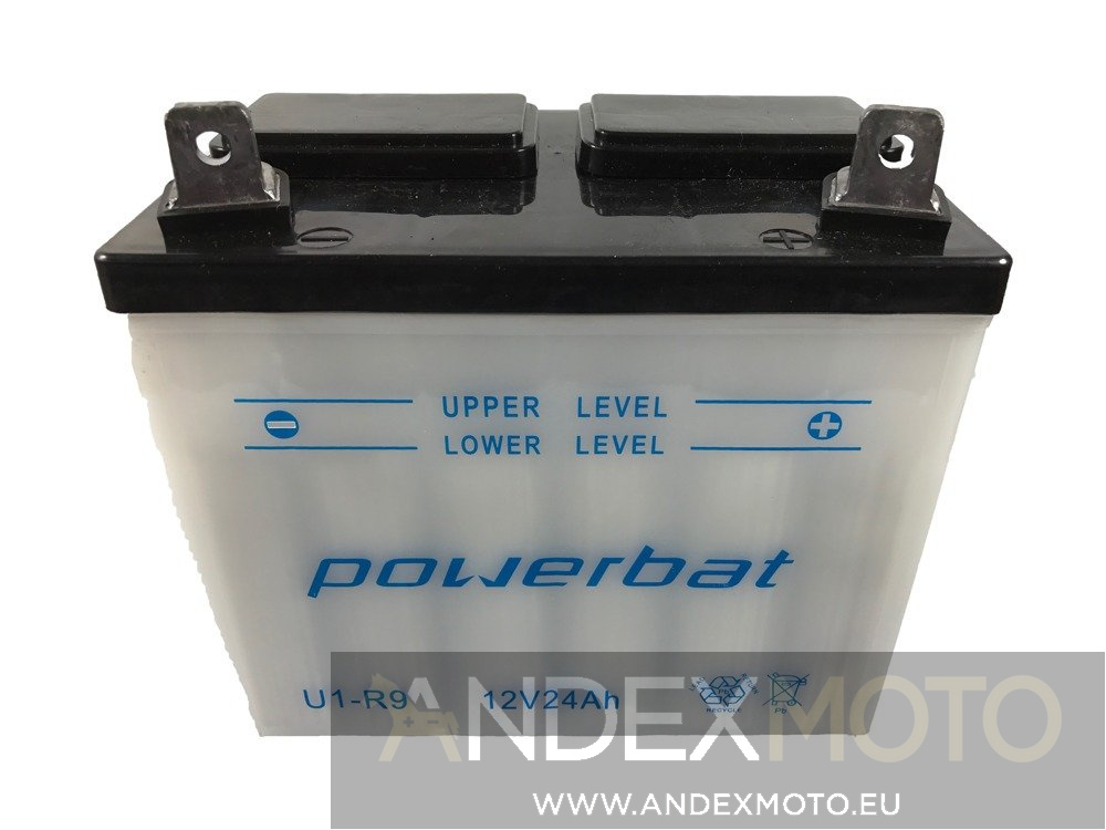 Akumulator 12V 24Ah POWERBAT U1-R9