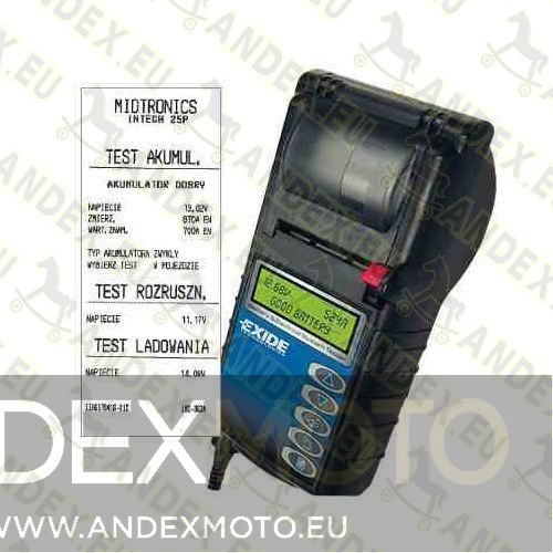 Tester EXIDE EBT 165P Andex.eu
